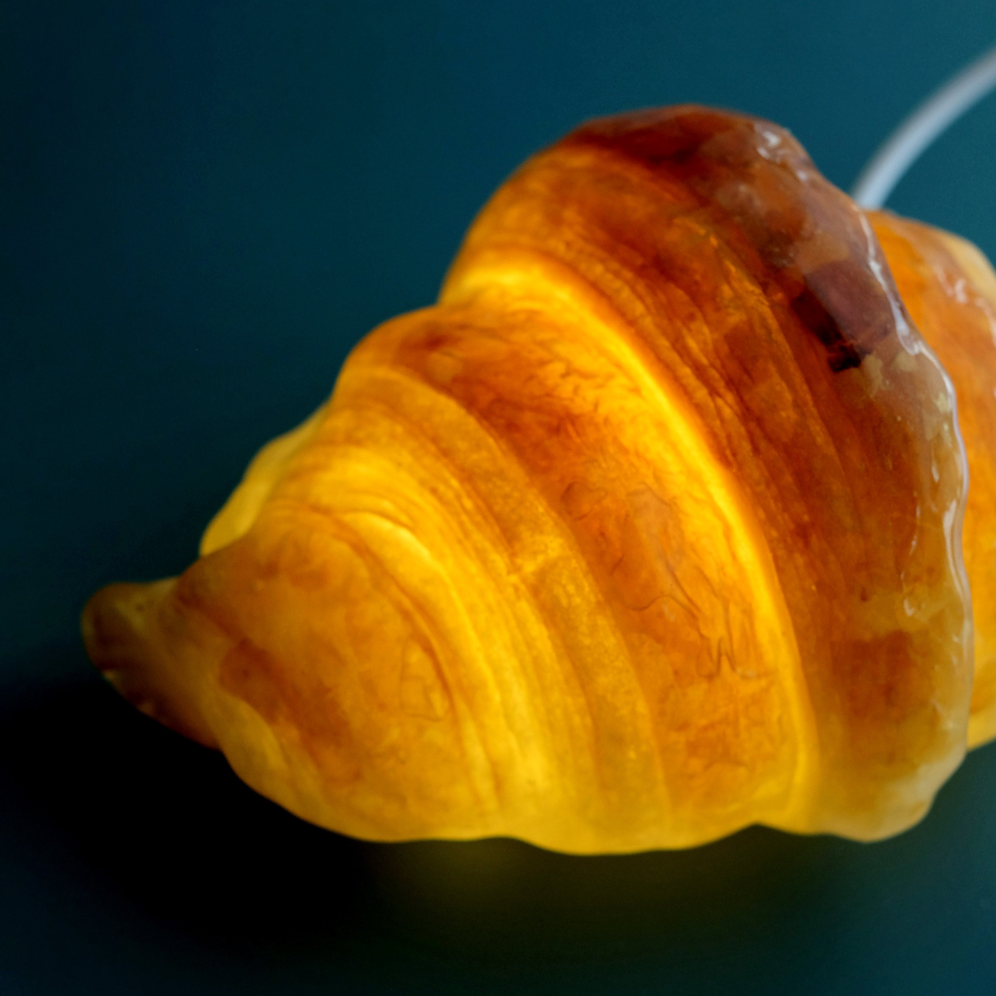 Limited Edition | Croissant Bread Lamp (with USB Power Cord)