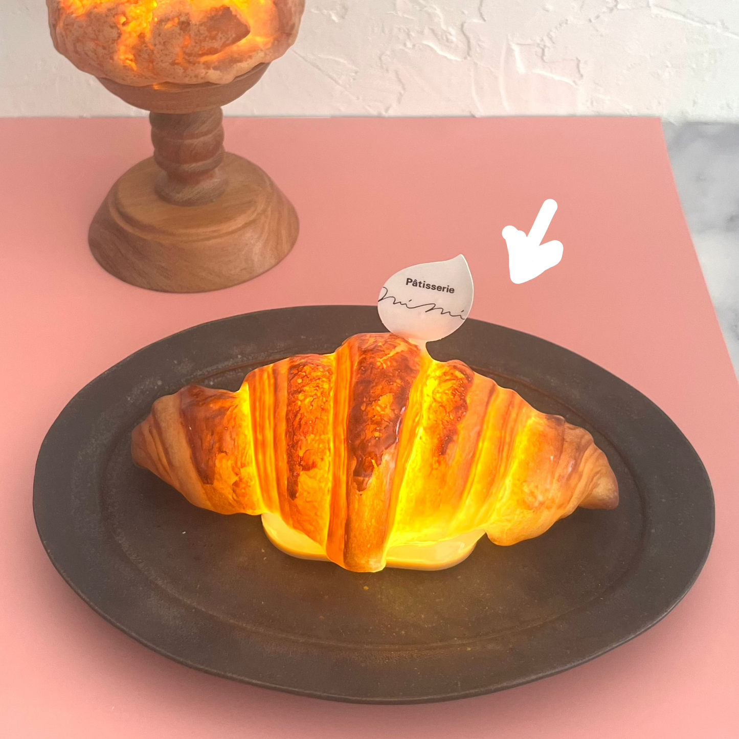 Lampe à pain Croissant (type batterie)