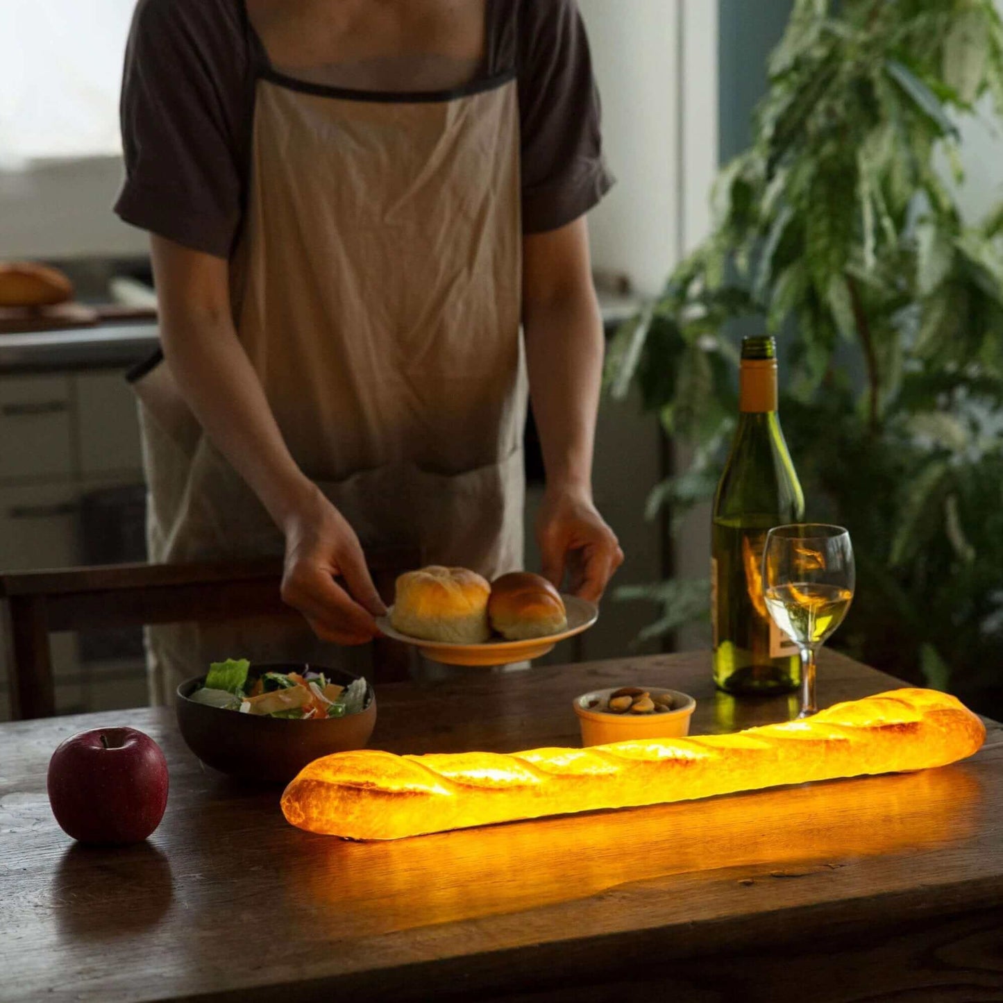 バゲット Bread Lamp (コンセントタイプ)| PAMPSHADE | Yukiko Morita PAMPSHADE Online shop