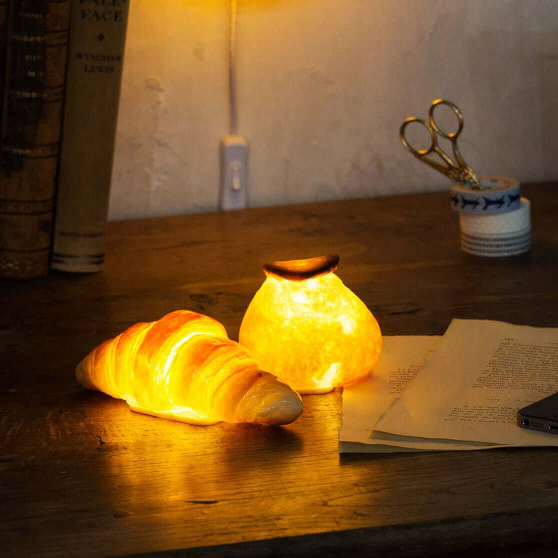 シャンピニオン Bread Lamp (電池タイプ)| PAMPSHADE | Yukiko Morita PAMPSHADE Online shop