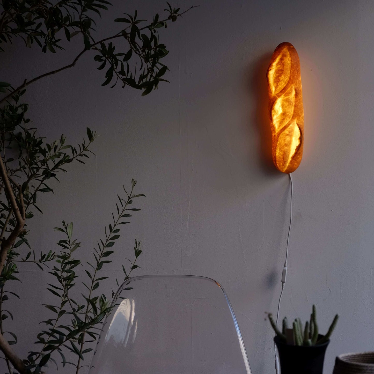 バタール Bread Lamp (コンセントタイプ)| PAMPSHADE | Yukiko Morita PAMPSHADE Online shop