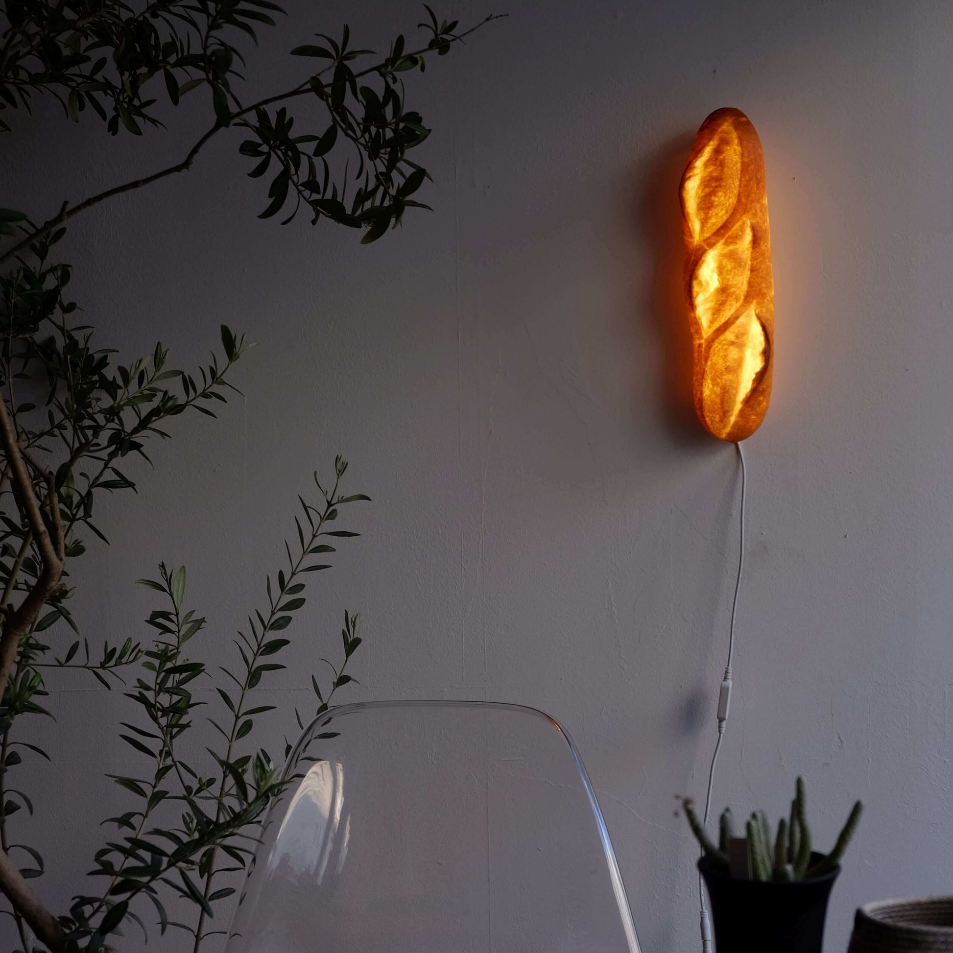 バタール Bread Lamp (コンセントタイプ)| PAMPSHADE | Yukiko Morita PAMPSHADE Online shop