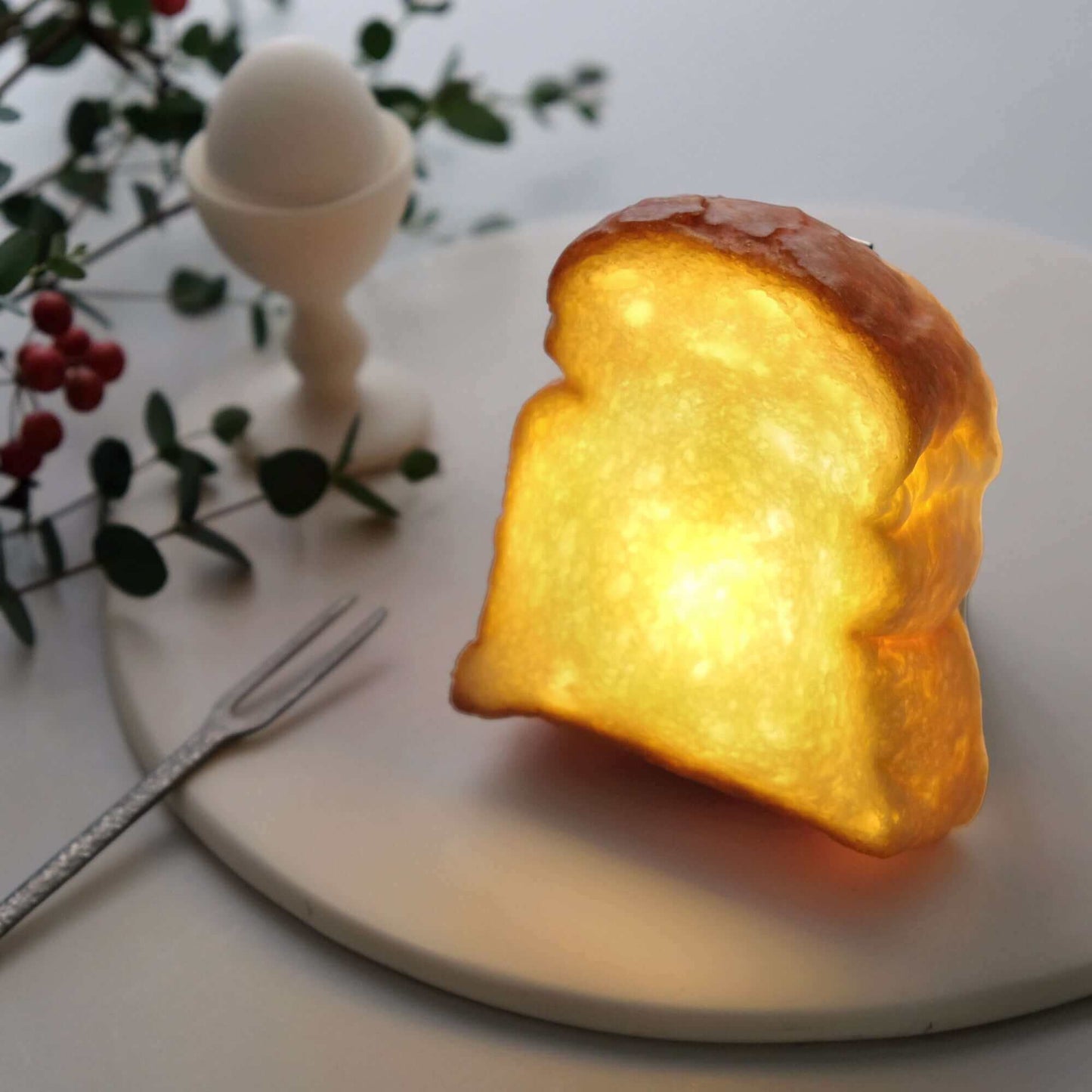 トースト(山食) Bread Lamp (電池タイプ)| PAMPSHADE | Yukiko Morita PAMPSHADE Online shop