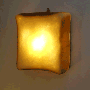 トースト Bread Lamp (電池タイプ)| PAMPSHADE | Yukiko Morita PAMPSHADE Online shop