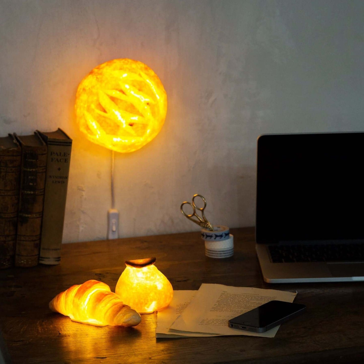 ブール Bread Lamp (コンセントタイプ)| PAMPSHADE | Yukiko Morita PAMPSHADE Online shop