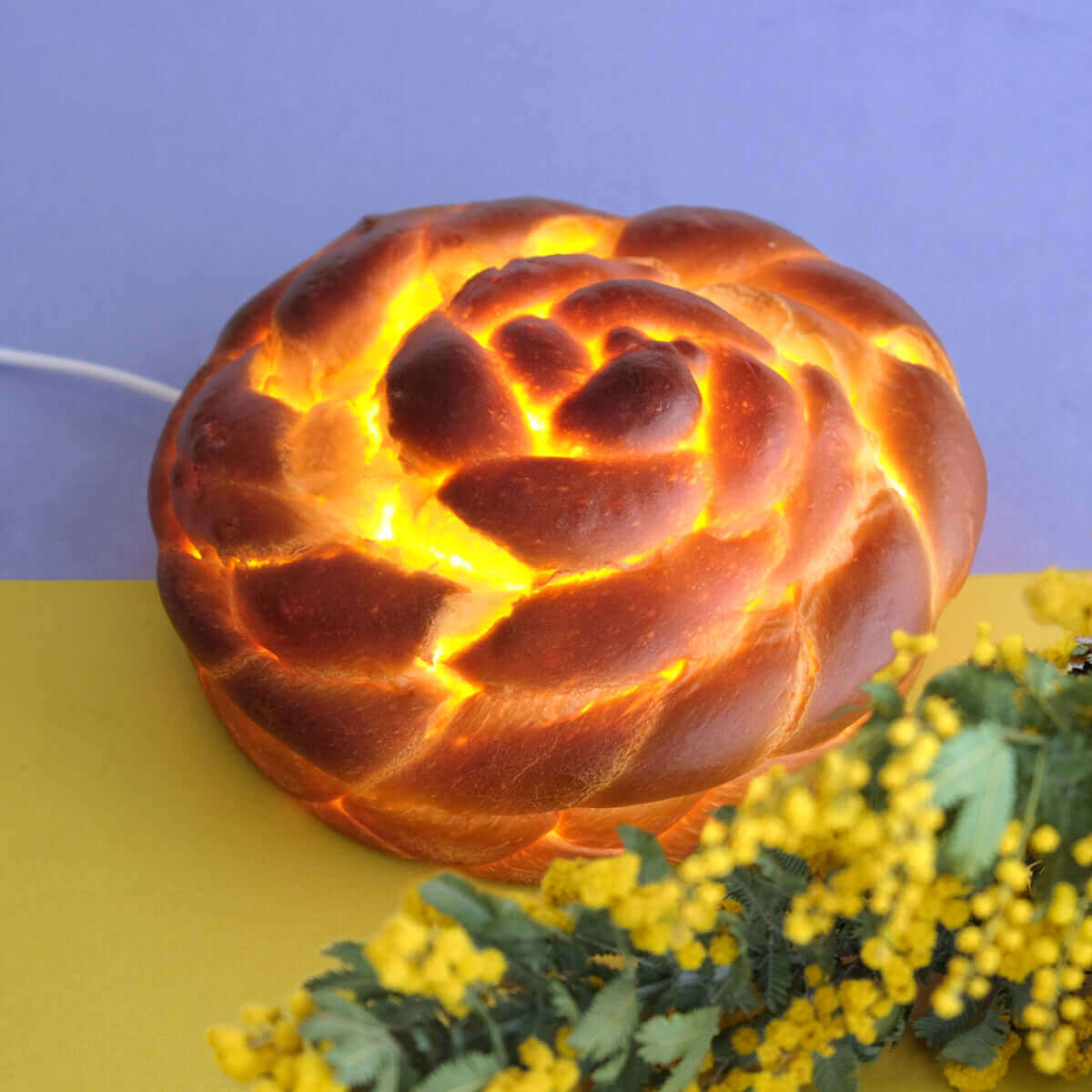Paska(パスカ) Bread Lamp (コンセントタイプ)| PAMPSHADE | Yukiko Morita PAMPSHADE Online shop