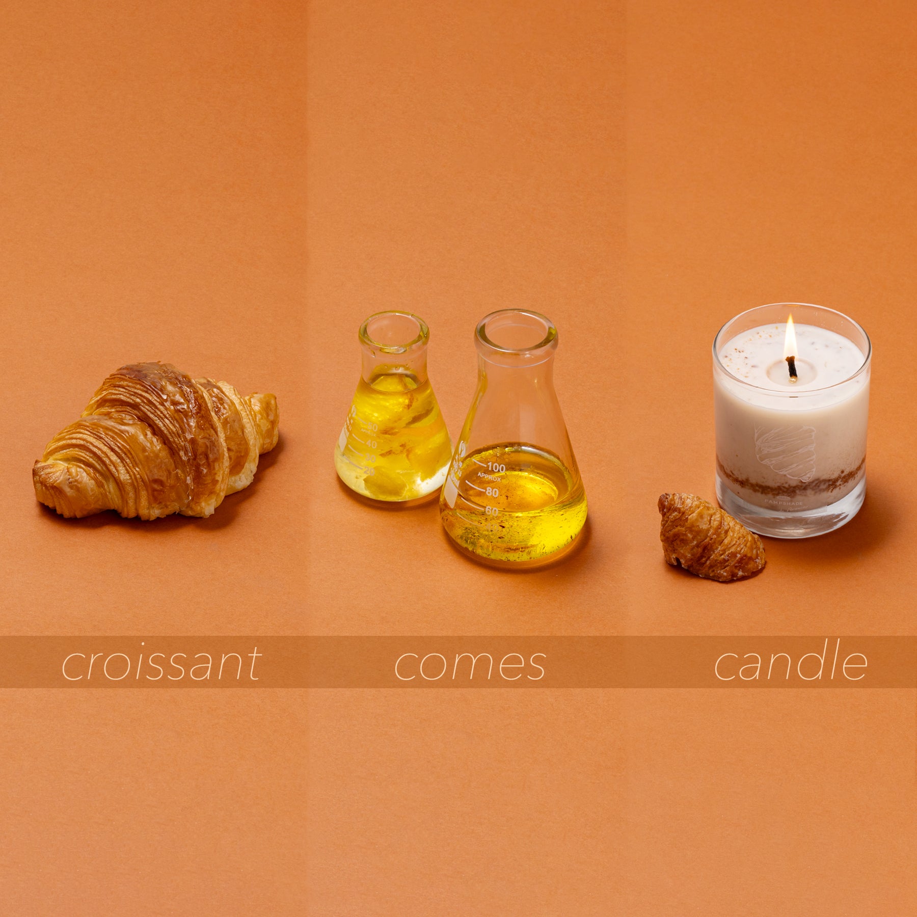 Sweet Croissant Candle
