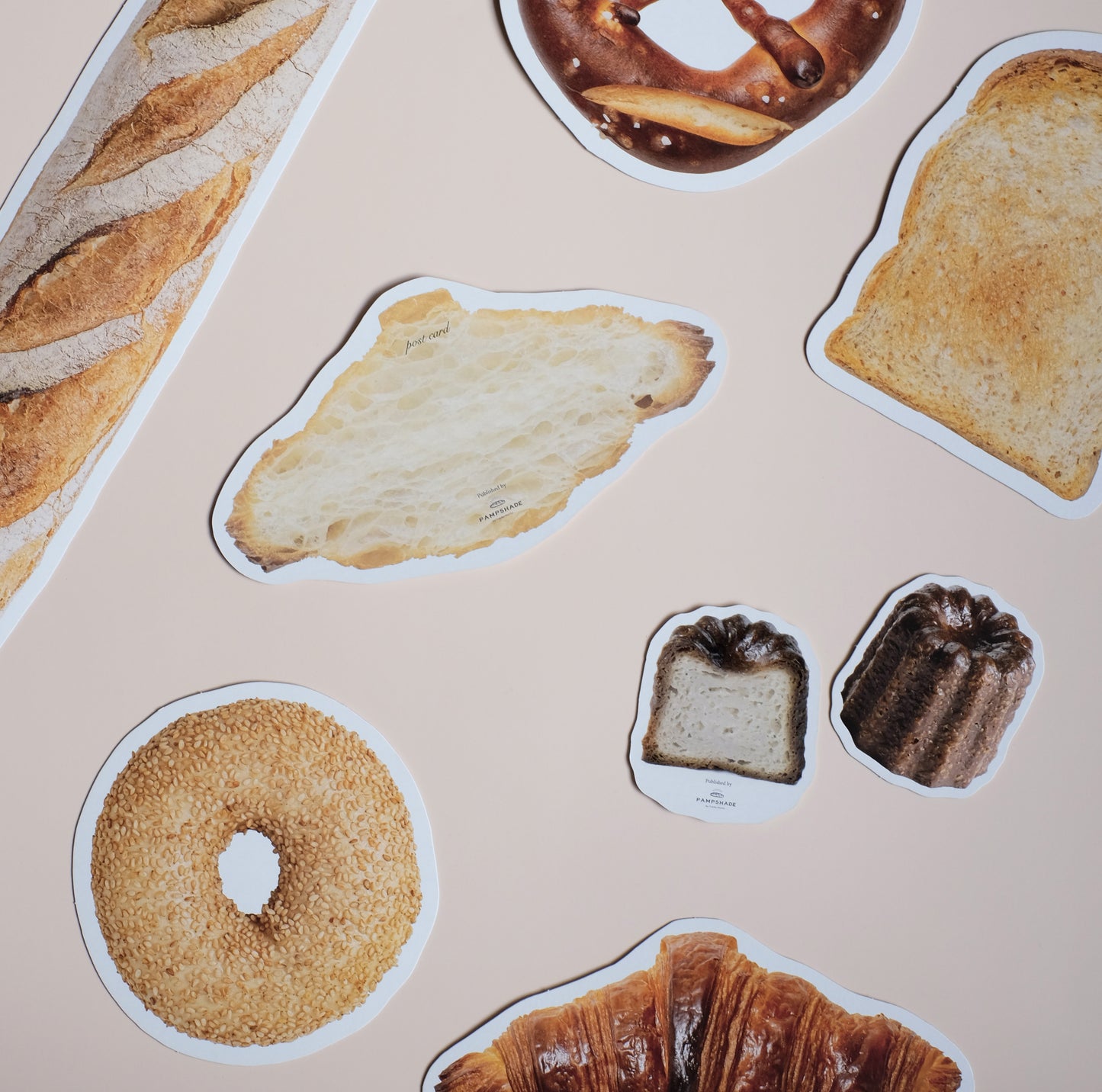 Bread Postcard 8pcs Set