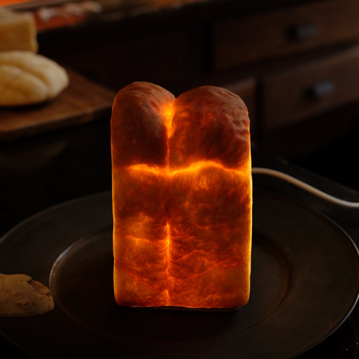 Collection limitée | Lampe en pain de mie épais (type USB)