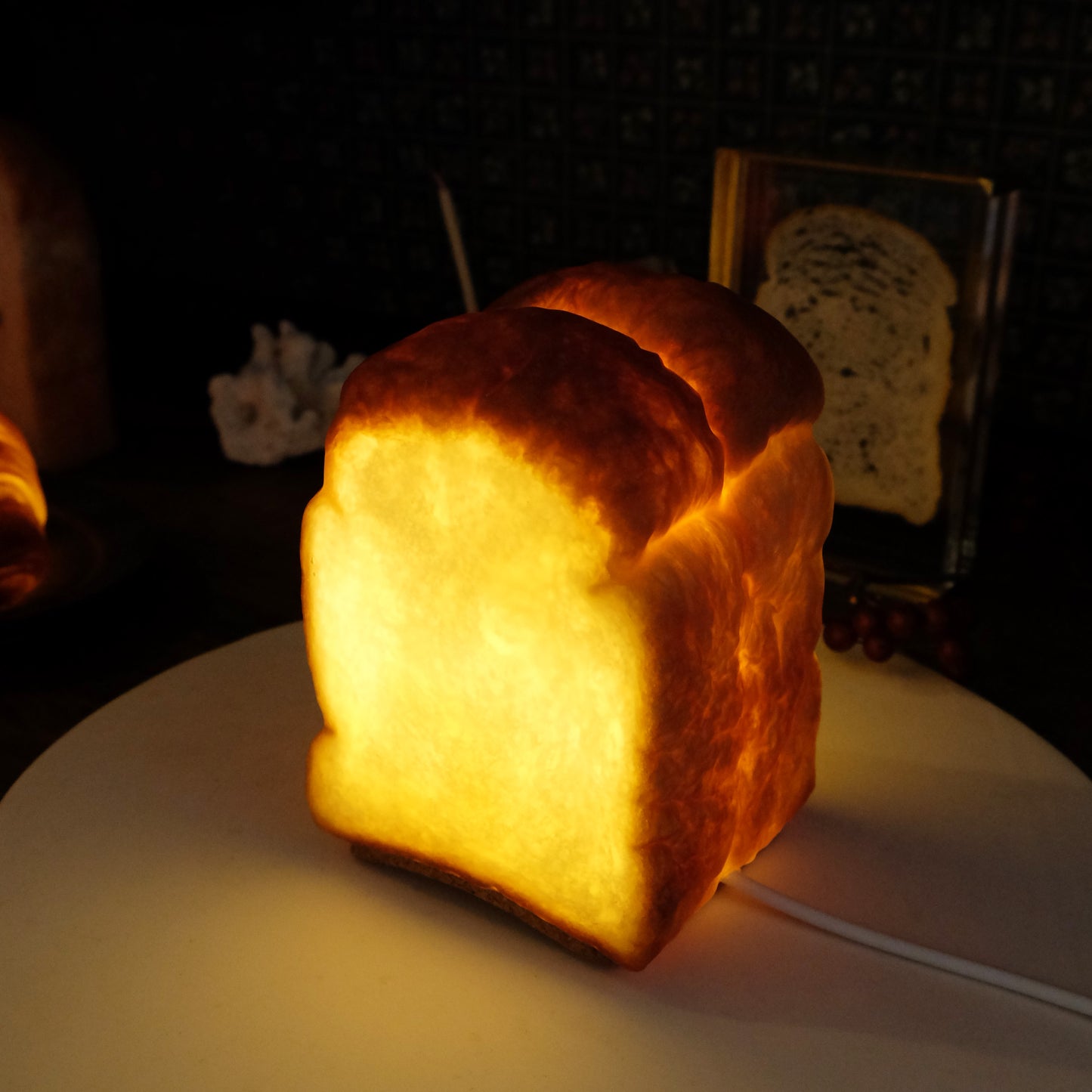 Collection limitée | Lampe en pain de mie épais (type USB)