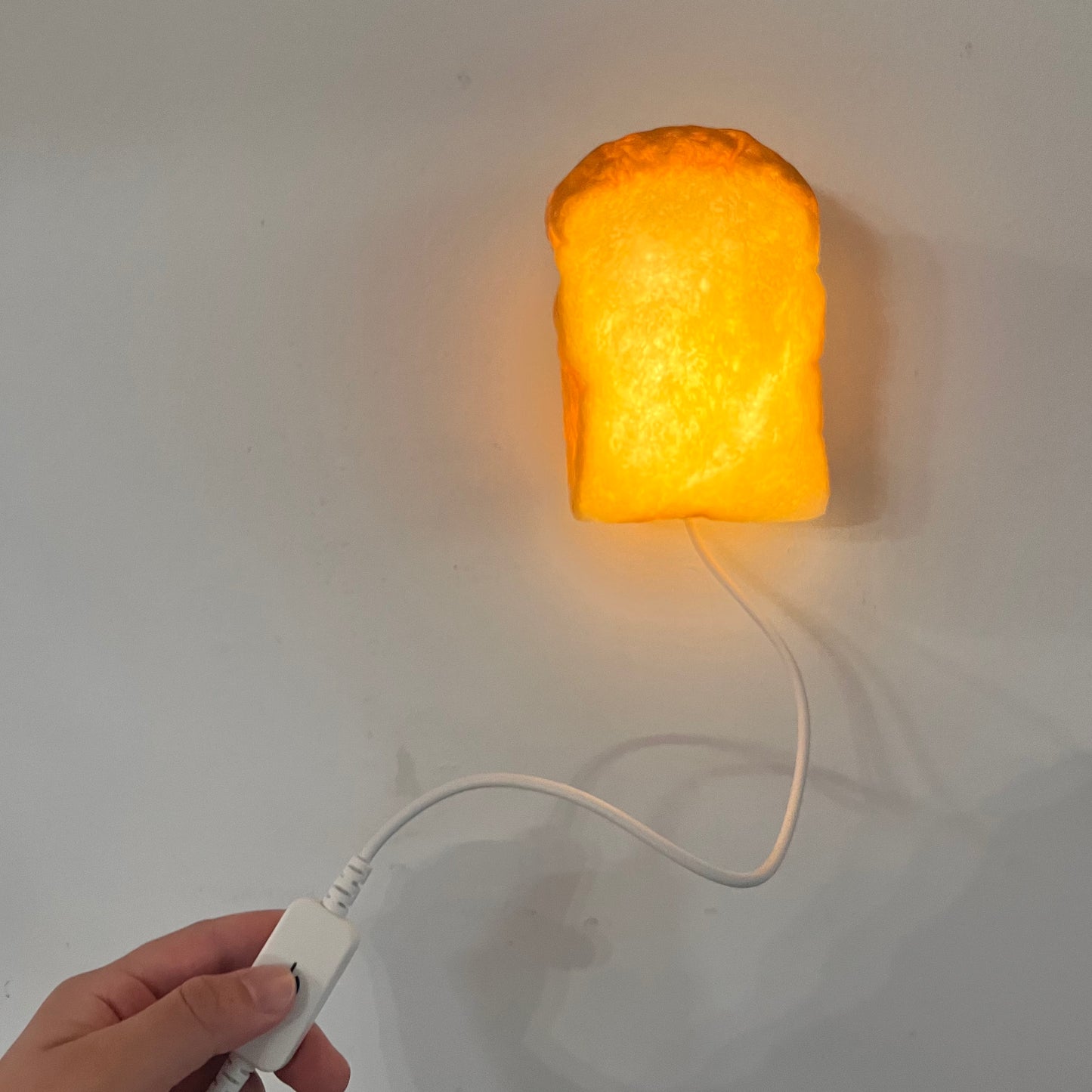 Croissant Bread Lamp (with AC Power Cord)