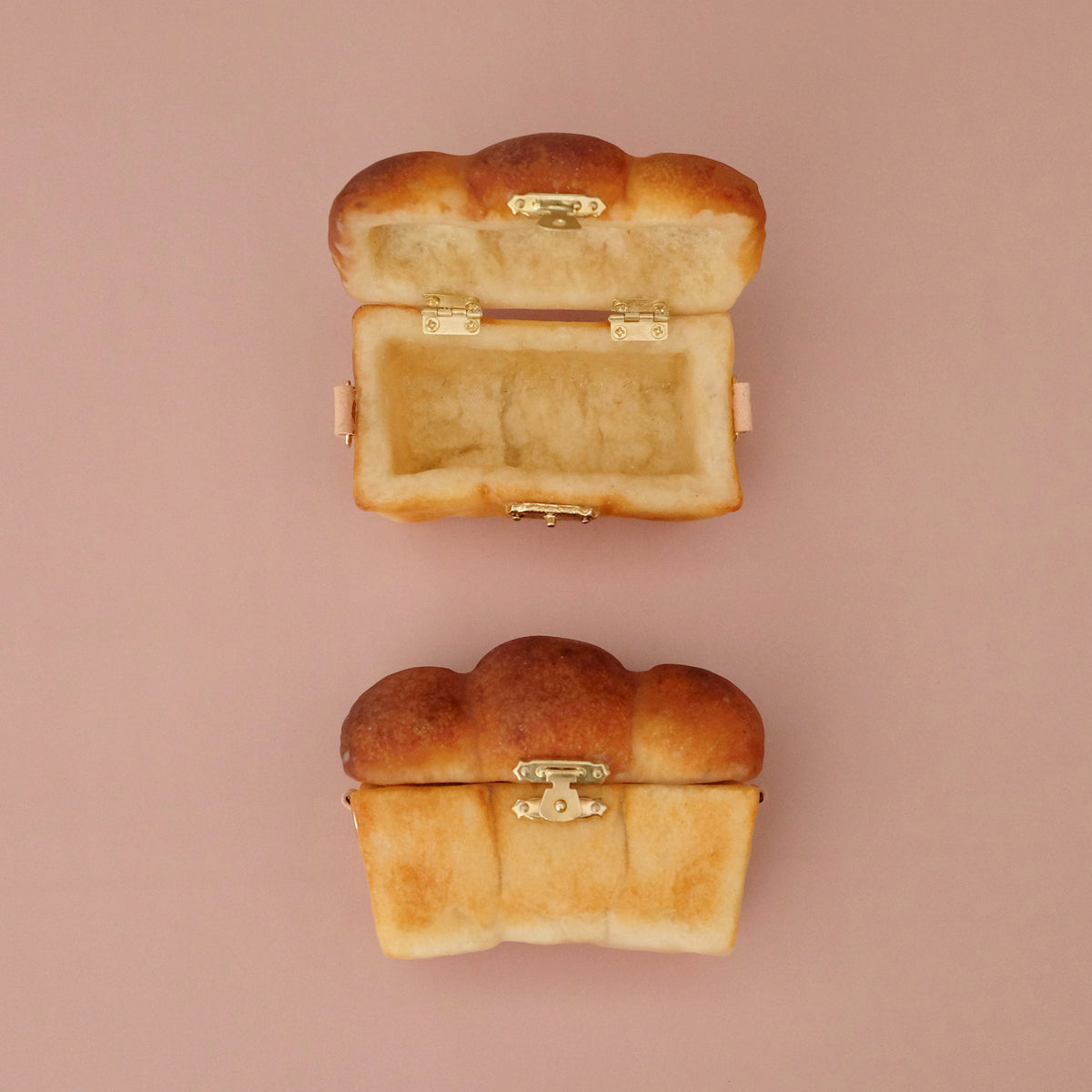 Collection en édition limitée | Boîte à trésors « Baby Loaf » (avec bandoulière à chaîne) [Fabrication sur commande]