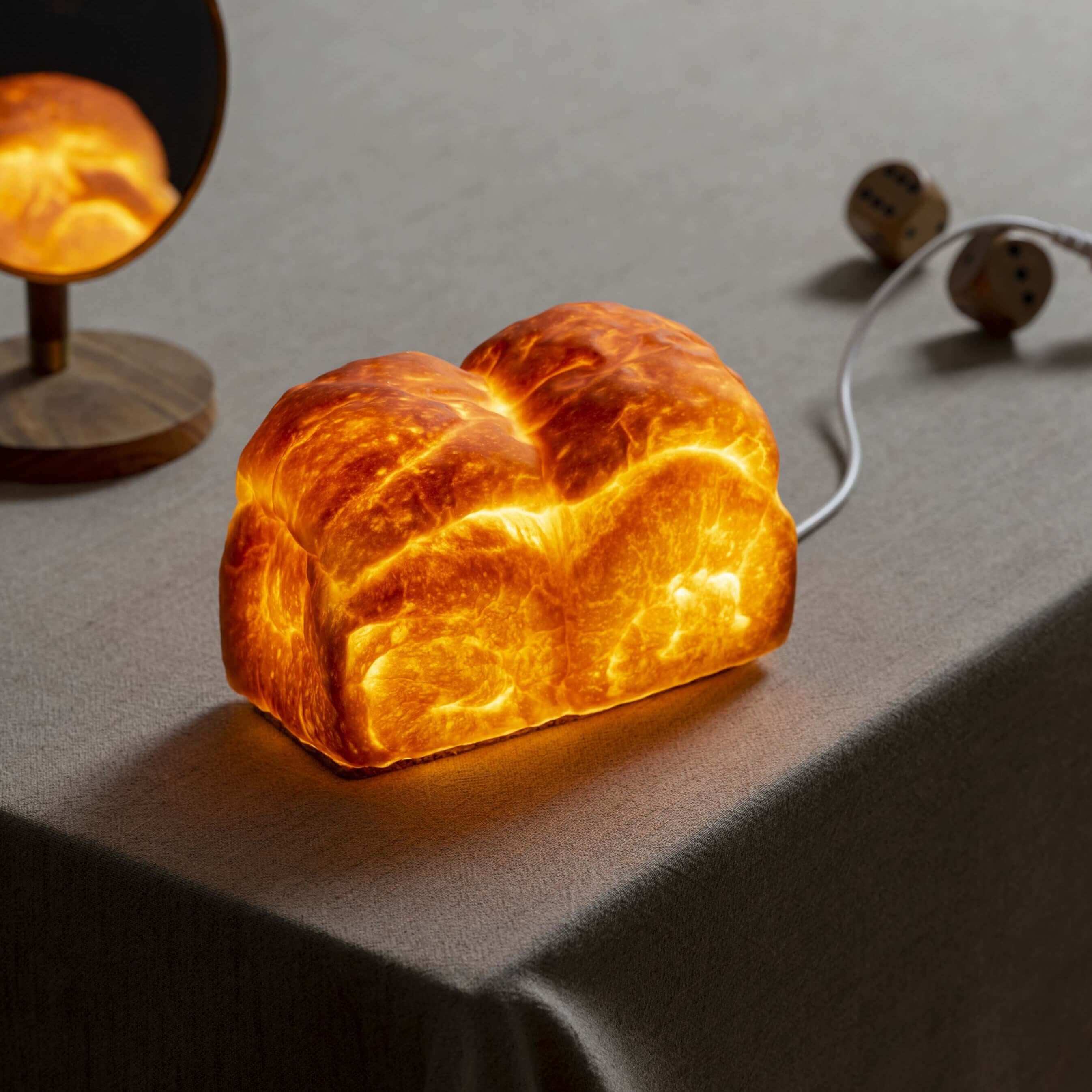 Baguette Bread Lamp (with AC Power Cord) | Pampshade – Yukiko 