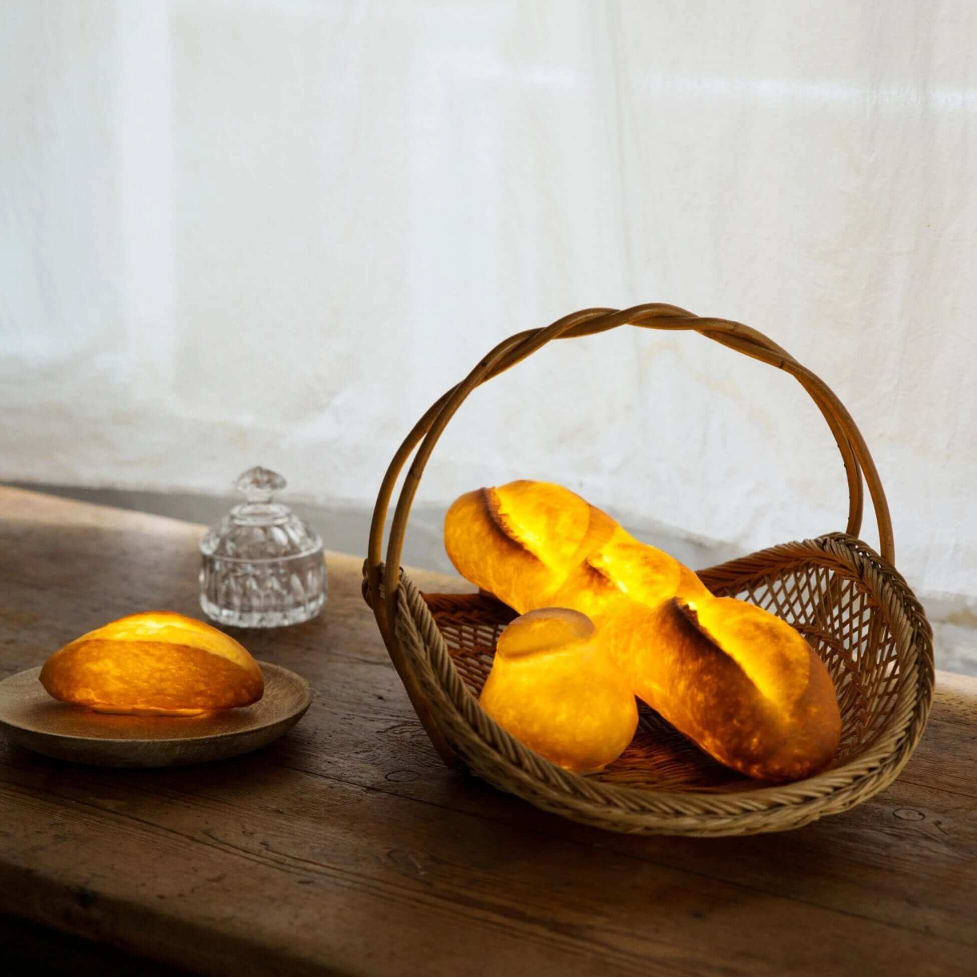 バタール Bread Lamp （コンセントタイプ）| PAMPSHADE | Yukiko Morita PAMPSHADE Online shop
