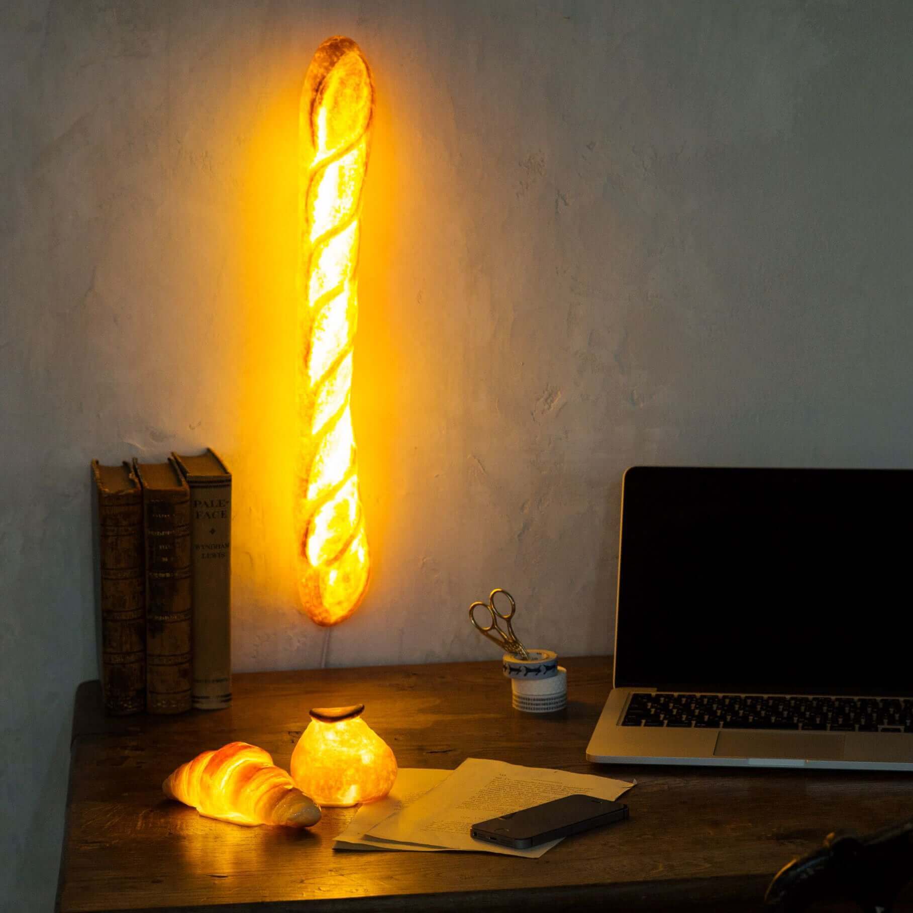 バゲット Bread Lamp （コンセントタイプ）| PAMPSHADE | Yukiko Morita PAMPSHADE Online shop
