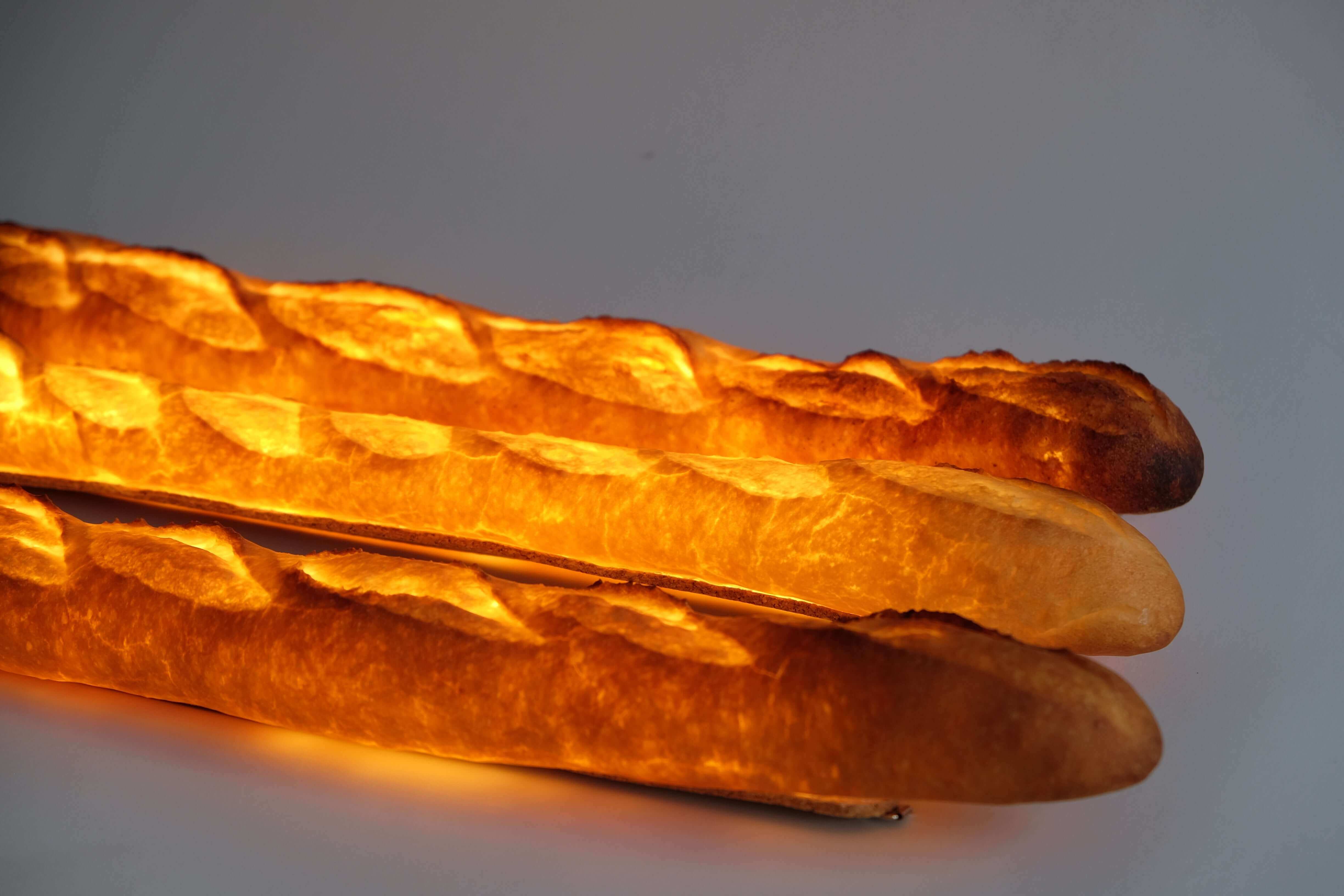 おばけちゃん様専用 フランスパン ライト パンプシェード バゲット ランプ-