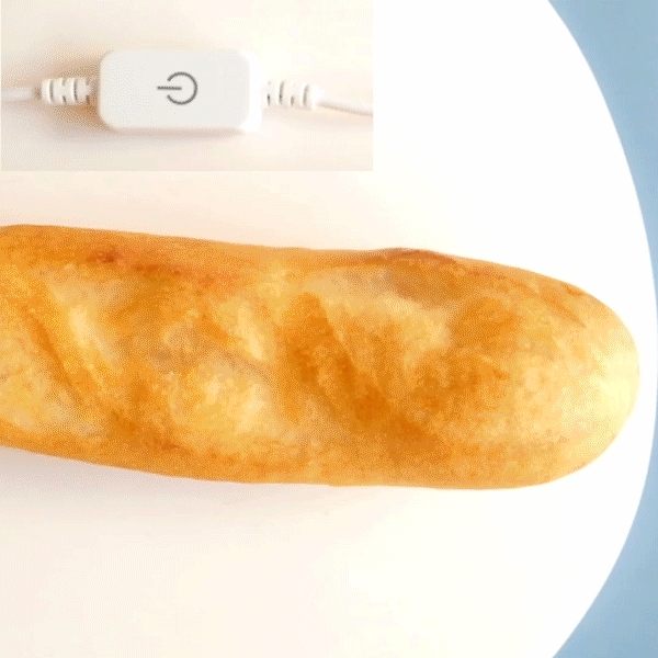 Baguette Bread Lamp (with AC Power Cord)