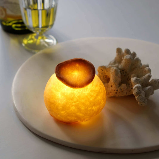 シャンピニオン Bread Lamp （電池タイプ）| PAMPSHADE | Yukiko Morita PAMPSHADE Online shop